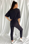 Be Cozy Ribbed Knit Set | Charcoal - We’re About That