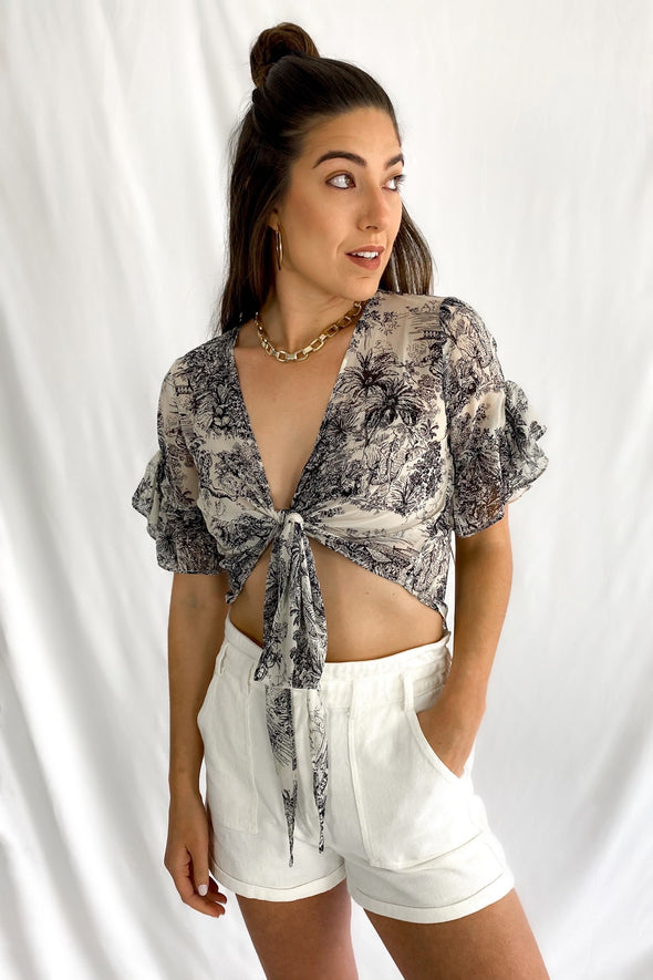 Havana Crop Top | Jungle Print - We’re About That