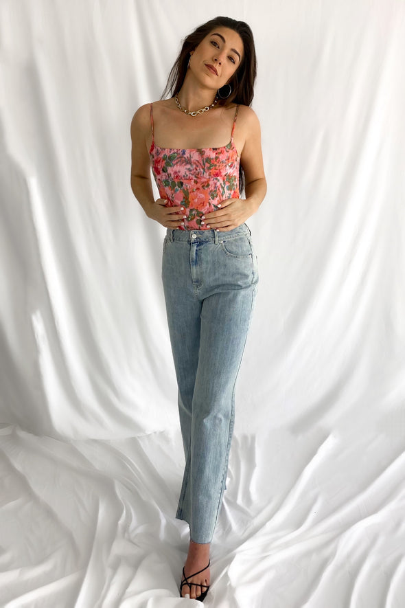 Alyssa Dad Jean | Light Wash - We’re About That