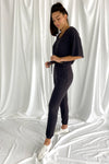 Be Cozy Ribbed Knit Set | Charcoal - We’re About That