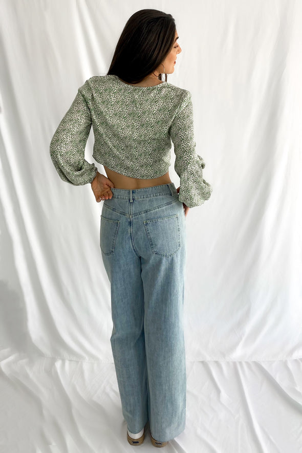 Alyssa Dad Jean | Light Wash - We’re About That